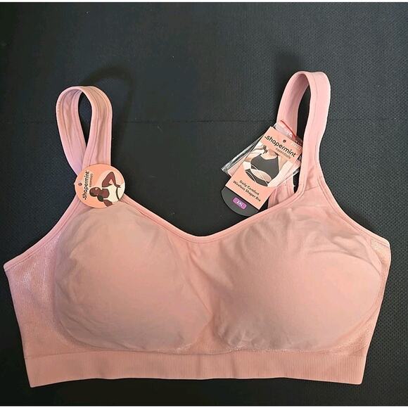 NWT Shapermint Essentials Women's 2XL Daily Comfort Wireless Shaper Bra 10022 - Picture 1 of 5